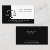 Carte De Visite Ministère public de la Justice (Devant / Derrière)