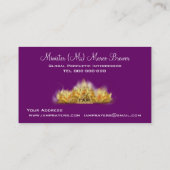 Carte De Visite Ministre brasseur de Marco (Dos)