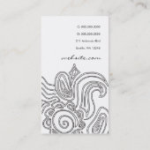 Carte De Visite Minuit de remous de l'ambroisie 311 (Dos)