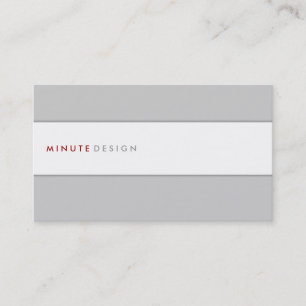 Carte de visite Minute Design