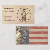 Carte De Visite Minuteman (Devant / Derrière)