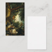 Carte De Visite Miracle de Saint Hubert par Peter Paul Rubens (Devant / Derrière)