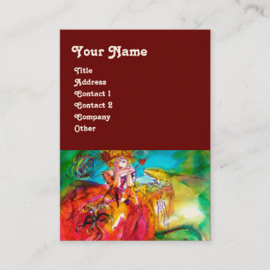 Carte De Visite MIRANDOLINA / Arts du spectacle, Costumier