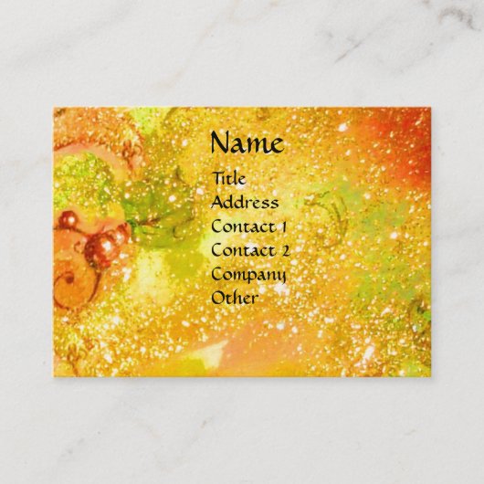 Carte De Visite MIRANDOLINA / Arts du spectacle, Costumier (Devant)