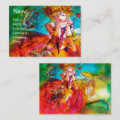 Carte De Visite MIRANDOLINA / Arts du spectacle, Costumier (Devant / Derrière)