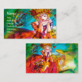 Carte De Visite MIRANDOLINA / Arts du spectacle, Costumier (Devant / Derrière)