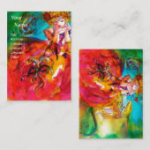 Carte De Visite MIRANDOLINA / Arts du spectacle, Costumier (Devant / Derrière)