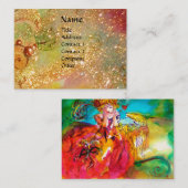 Carte De Visite MIRANDOLINA / Arts du spectacle, Costumier (Devant / Derrière)