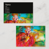 Carte De Visite MIRANDOLINA / Arts du spectacle, Costumier (Devant / Derrière)