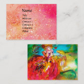 Carte De Visite MIRANDOLINA / Arts du spectacle, Costumier (Devant / Derrière)