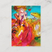 Carte De Visite MIRANDOLINA / Arts du spectacle, Costumier (Dos)