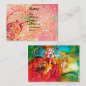 Carte De Visite MIRANDOLINA / Arts du spectacle, Costumier (Devant / Derrière)