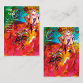 Carte De Visite MIRANDOLINA / Arts du spectacle, Costumier (Devant / Derrière)