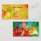 Carte De Visite MIRANDOLINA / Arts du spectacle, Costumier (Devant / Derrière)