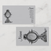 Carte De Visite Miroir Vintage (Devant / Derrière)