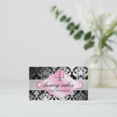 Carte De Visite Miroitement de luxe de damassé de 311 gâteaux (Debout devant)