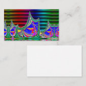 Carte De Visite Mirror fun Cosmic freak out (Devant / Derrière)