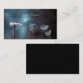 Carte De Visite Mist fleur sauvage (Devant / Derrière)