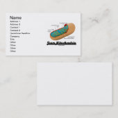 Carte De Visite Mitochondries d'équipe (énergie de cellules de (Devant / Derrière)