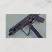 Carte De Visite Mitrailleuse de Luigi Franchi 9mm d'Italien sous (Dos)