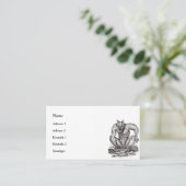 Carte De Visite Mix-créature - Troll Devil et Golem - Gargoyle Bu (Debout devant)