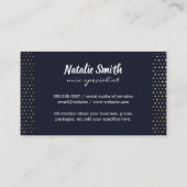 Carte De Visite Mix Drinks | Cocktails | Bartender (Dos)