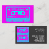 Carte De Visite Mix Tape Pop II (Devant / Derrière)