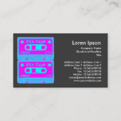 Carte De Visite Mix Tape Pop II (Dos)