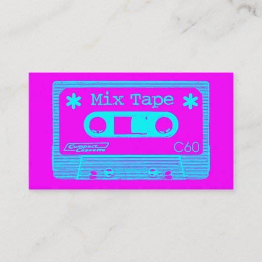 Carte De Visite Mix Tape Pop II (Devant)