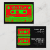 Carte De Visite Mix Tape Pop IV (Devant / Derrière)