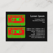 Carte De Visite Mix Tape Pop IV (Dos)