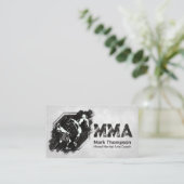 Carte De Visite MIXED MARTIAL ART - Formation en arts martiaux mix (Debout devant)
