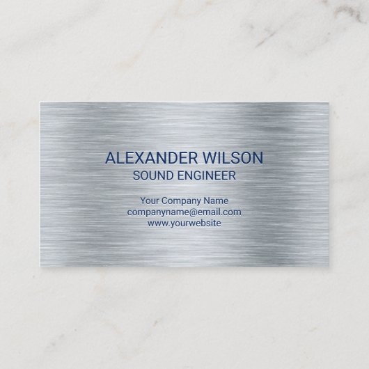 Carte De Visite Mixer (Dos)