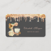 Carte De Visite Mixer Tournesols Chic Drivers Outils de boulangeri (Devant)