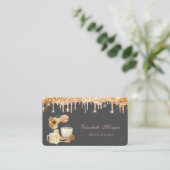 Carte De Visite Mixer Tournesols Chic Drivers Outils de boulangeri (Debout devant)