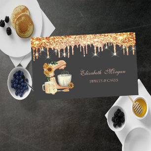 Carte De Visite Mixer Tournesols Chic Drivers Outils de boulangeri