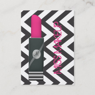 Carte De Visite Mlle Makeup Pink 2