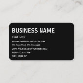 Carte De Visite MLM Premium de luxe (Dos)