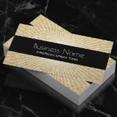 Carte De Visite Mobile Airbrush Spray Tans Modern Gold Rays Salon