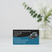 Carte De Visite Mobile Auto Glass Repair Services (Debout devant)