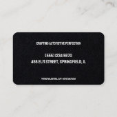 Carte De Visite 🧽 Mobile Car Detail Premium (Dos)