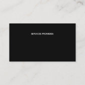 Carte De Visite Mobile Car Wash Detail - Business Logo QR Code B (Dos)