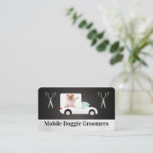Carte De Visite Mobile Doggie Business | Animal Services (Debout devant)