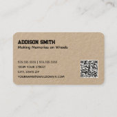 Carte De Visite Mobile Homes RV (Dos)