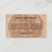 Carte De Visite Mobilier de construction en bois (Dos)