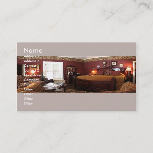 Carte De Visite Mobilier/Design d'intérieur (Devant)