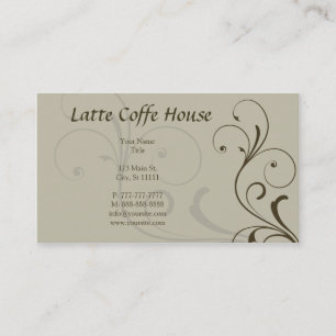 Carte de visite Mocha