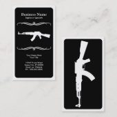 Carte De Visite mod ak47 (Devant / Derrière)