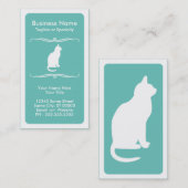 Carte De Visite mod cat (couleur personnalisable) (Devant / Derrière)