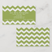 Carte De Visite Mod Chevron (Devant / Derrière)